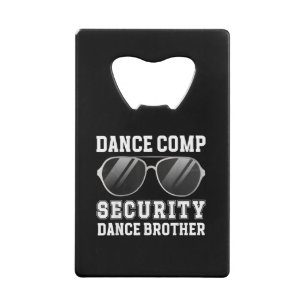 Abrebotellas De Tarjeta De Crédito Seguridad de Comp de Baile Hermano de un Bailarín 
