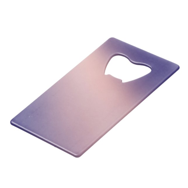 Abrebotellas De Tarjeta De Crédito Sencilla Lilac Moonlight (Ángulo frontal)