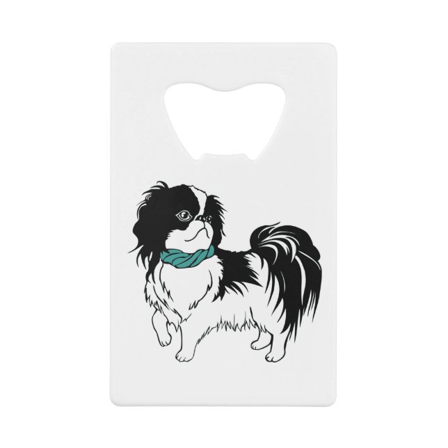Abrebotellas De Tarjeta De Crédito Shih Tzu (Anverso)