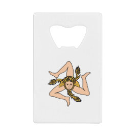 Abrebotellas De Tarjeta De Crédito Sicilia Italia