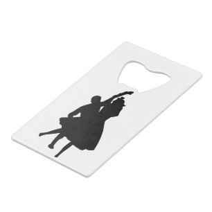 ABREBOTELLAS DE TARJETA DE CRÉDITO SILHOUETTE DANCERS