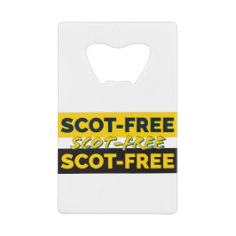 Abrebotellas De Tarjeta De Crédito Sin escote