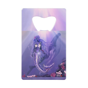 Abrebotellas de tarjeta de crédito Sirena del Océa