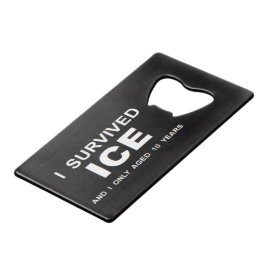 Abrebotellas De Tarjeta De Crédito Sobreviví al ICE