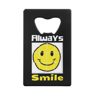 Abrebotellas De Tarjeta De Crédito sonrisa de emoji