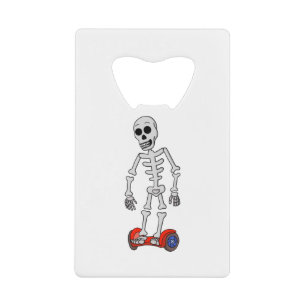 Abrebotellas De Tarjeta De Crédito Spooky Hover Bones