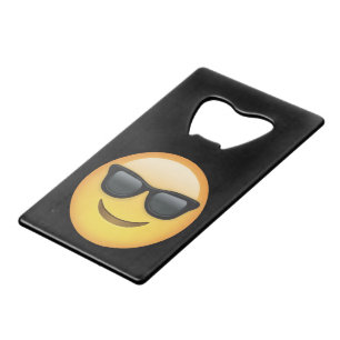 Abrebotellas De Tarjeta De Crédito Sr. Cool Emoji