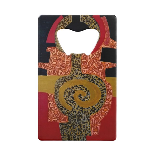 Abrebotellas De Tarjeta De Crédito Stainless Steel Bottle Opener (Anverso)