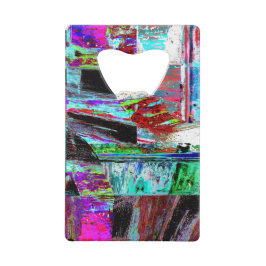 Abrebotellas De Tarjeta De Crédito Stainless Steel Bottle Opener – Neon Pulse