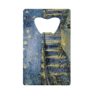 Abrebotellas De Tarjeta De Crédito Starry Night Vincent van Gogh