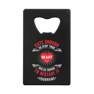 Abrebotellas De Tarjeta De Crédito Suficiente para detener tu corazón con suficiente