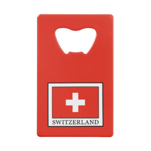 Abrebotellas De Tarjeta De Crédito Suiza