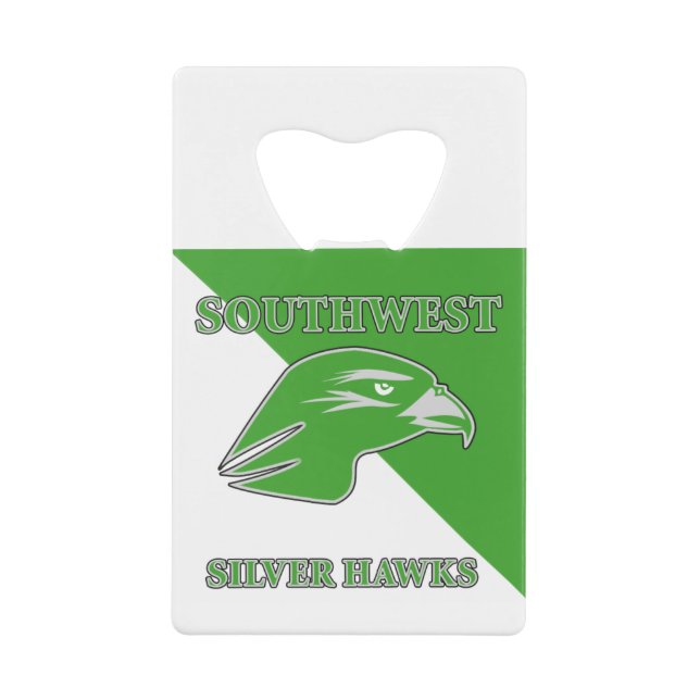 Abrebotellas De Tarjeta De Crédito Suroeste (Anverso)