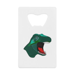 Abrebotellas De Tarjeta De Crédito T Rex Dinossaur
