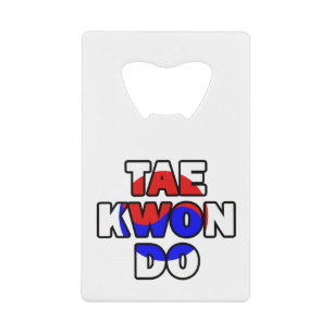 Abrebotellas De Tarjeta De Crédito Taekwondo