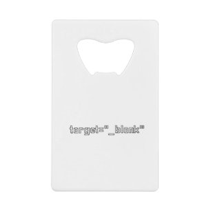 Abrebotellas De Tarjeta De Crédito target="_blank" Programador