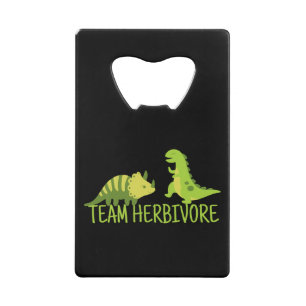 Abrebotellas De Tarjeta De Crédito Team Herbivore Vegan