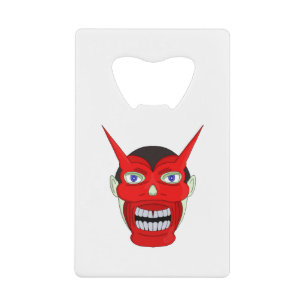 Abrebotellas De Tarjeta De Crédito Teatro Hannya Japonés Noh