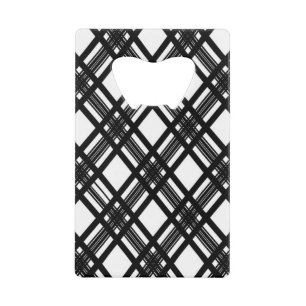 Abrebotellas De Tarjeta De Crédito Textura de las rayas