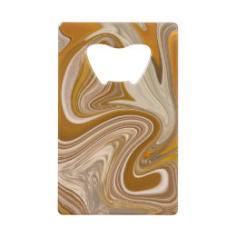 Abrebotellas De Tarjeta De Crédito Tiempo de cerveza abstracto