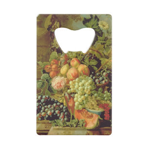 Abrebotellas De Tarjeta De Crédito Todavía vida de la fruta