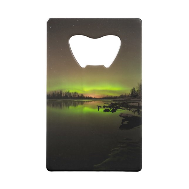 Abrebotellas De Tarjeta De Crédito Tranquil Aurora (Reverso)