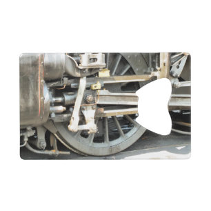 ABREBOTELLAS DE TARJETA DE CRÉDITO TRENES DE VAPOR