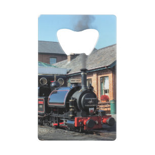 ABREBOTELLAS DE TARJETA DE CRÉDITO TRENES DE VAPOR