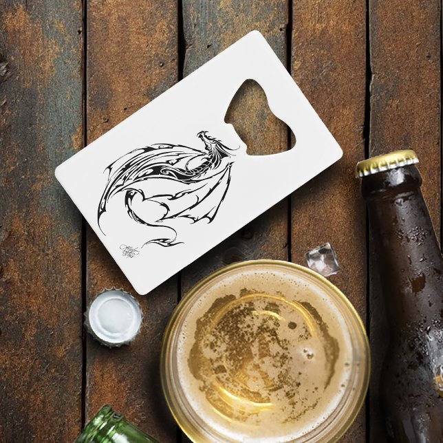 Abrebotellas De Tarjeta De Crédito Tribal Dragon (Subido por el creador)