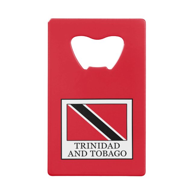 Abrebotellas De Tarjeta De Crédito Trinidad y Tabago (Anverso)