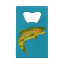 Abrebotellas De Tarjeta De Crédito Trucha arco iris de hoja de lápiz 4