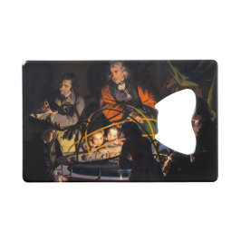 Abrebotellas De Tarjeta De Crédito Un filósofo dando una conferencia sobre el sistema