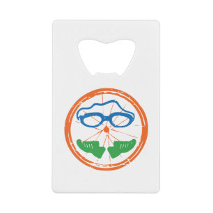 Abrebotellas De Tarjeta De Crédito Un gran regalo de Triatlón para tu amigo o familia