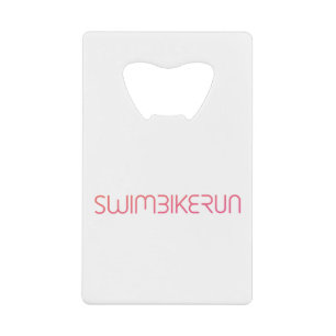 Abrebotellas De Tarjeta De Crédito Un gran regalo de Triatlón para tu amigo o familia