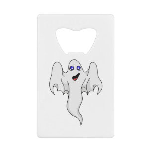 Abrebotellas De Tarjeta De Crédito Un pequeño y hermoso fantasma