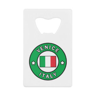 Abrebotellas De Tarjeta De Crédito Venecia Italia