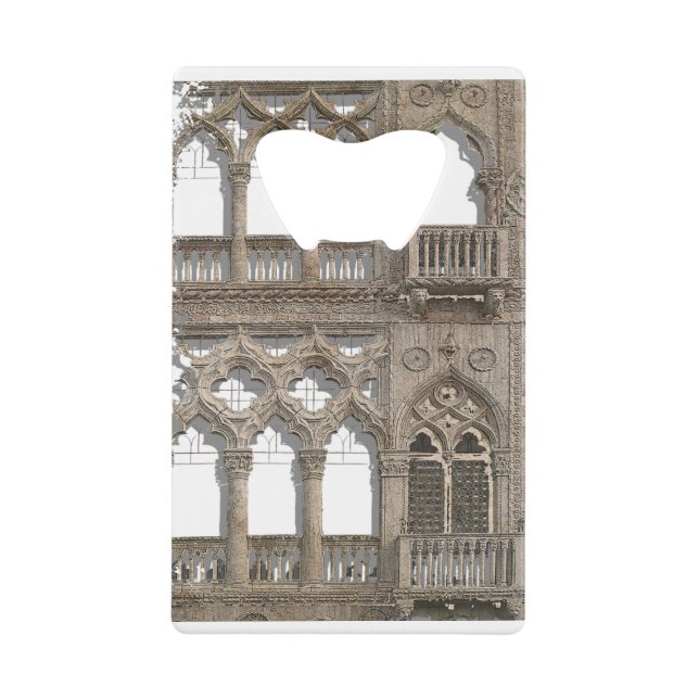 Abrebotellas De Tarjeta De Crédito Venezia D'Oro (Anverso)