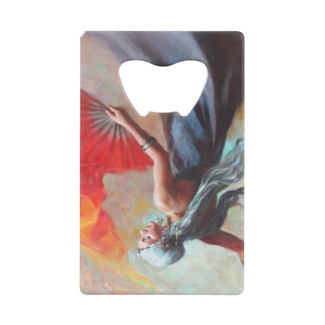 Abrebotellas De Tarjeta De Crédito ventilatorio (Anverso)