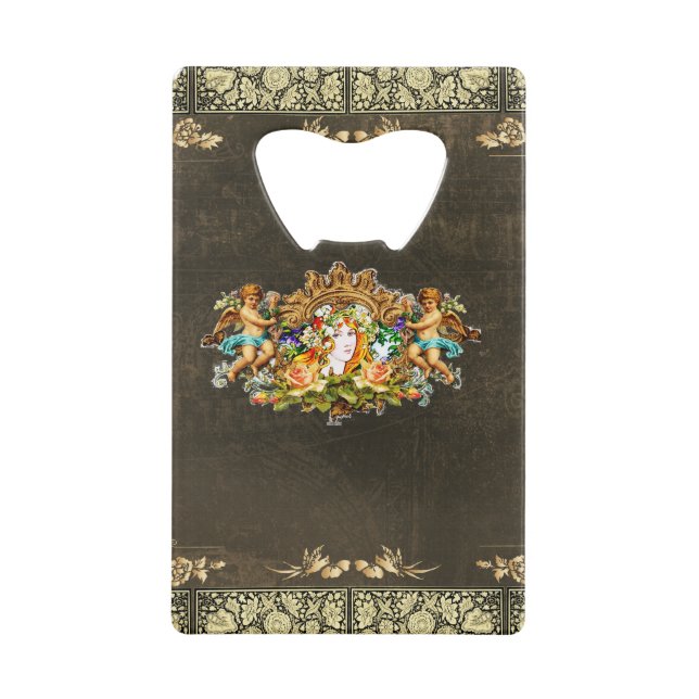 Abrebotellas De Tarjeta De Crédito Vintage 114 (Anverso)