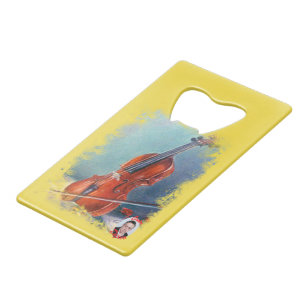 Abrebotellas De Tarjeta De Crédito Violín/Violin