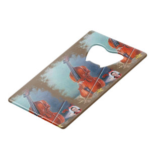 Abrebotellas De Tarjeta De Crédito Violín/Violin