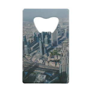 Abrebotellas De Tarjeta De Crédito Vista Burj Khalifa, Dubai