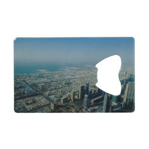 Abrebotellas De Tarjeta De Crédito Vista de Burj Khalifa, Dubai