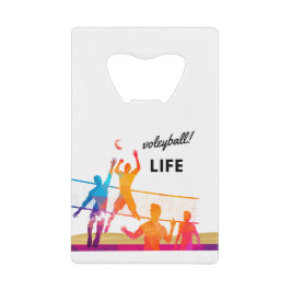 Abrebotellas De Tarjeta De Crédito Voleibol Laife