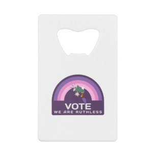 Abrebotellas De Tarjeta De Crédito Vota Somos Despiadados