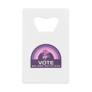 Abrebotellas De Tarjeta De Crédito Votar sin piedad