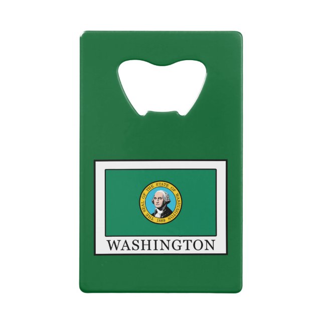 Abrebotellas De Tarjeta De Crédito Washington (Anverso)