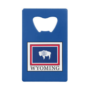 Abrebotellas De Tarjeta De Crédito Wyoming
