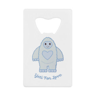 Abrebotellas De Tarjeta De Crédito Yeti Por Amor
