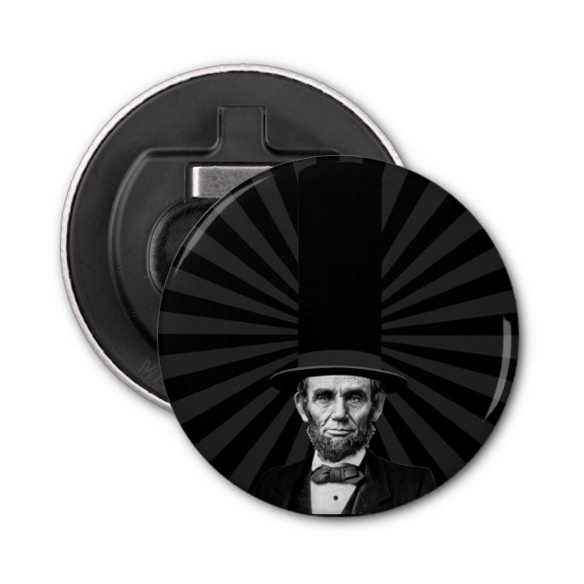 Abrebotellas Declaración de moda presidencial de Abraham (Anverso)